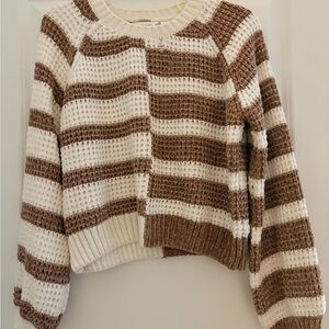 Altar’d State Robyn Mixed Stripe Sweater